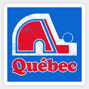 Quebec Nordiques - 90s Hockey Team Sticker